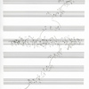Partitura pro nehratelnou hudbu č. 12, kresba tužkou, r. 2013